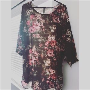 J&J Boutique Floral Blouse